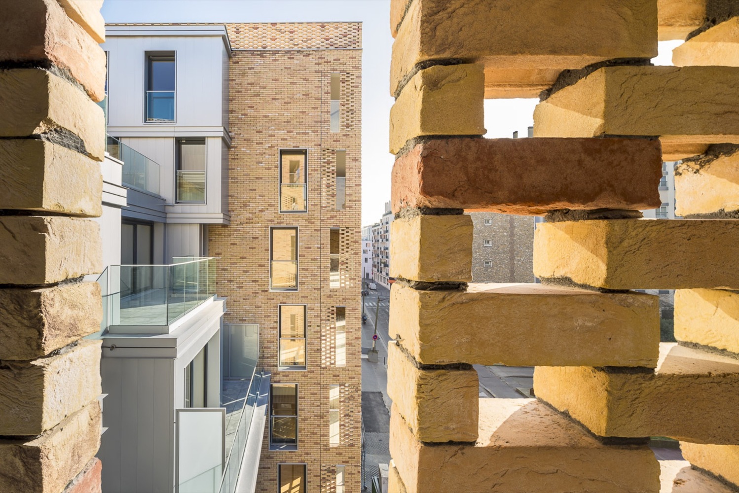 巴黎生态区砖砌云层公寓-65