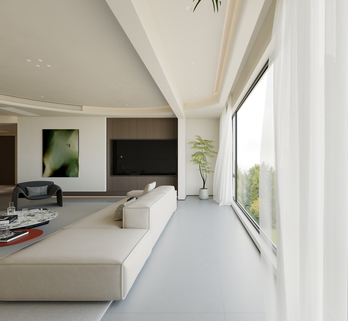 住宅设计，永远爱住的盐系美宅丨吉盈豪设计-2