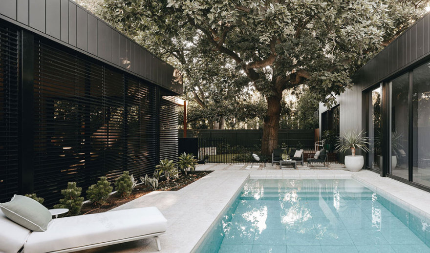 澳大利亚时尚现代别墅,融入自然的设计典范-17