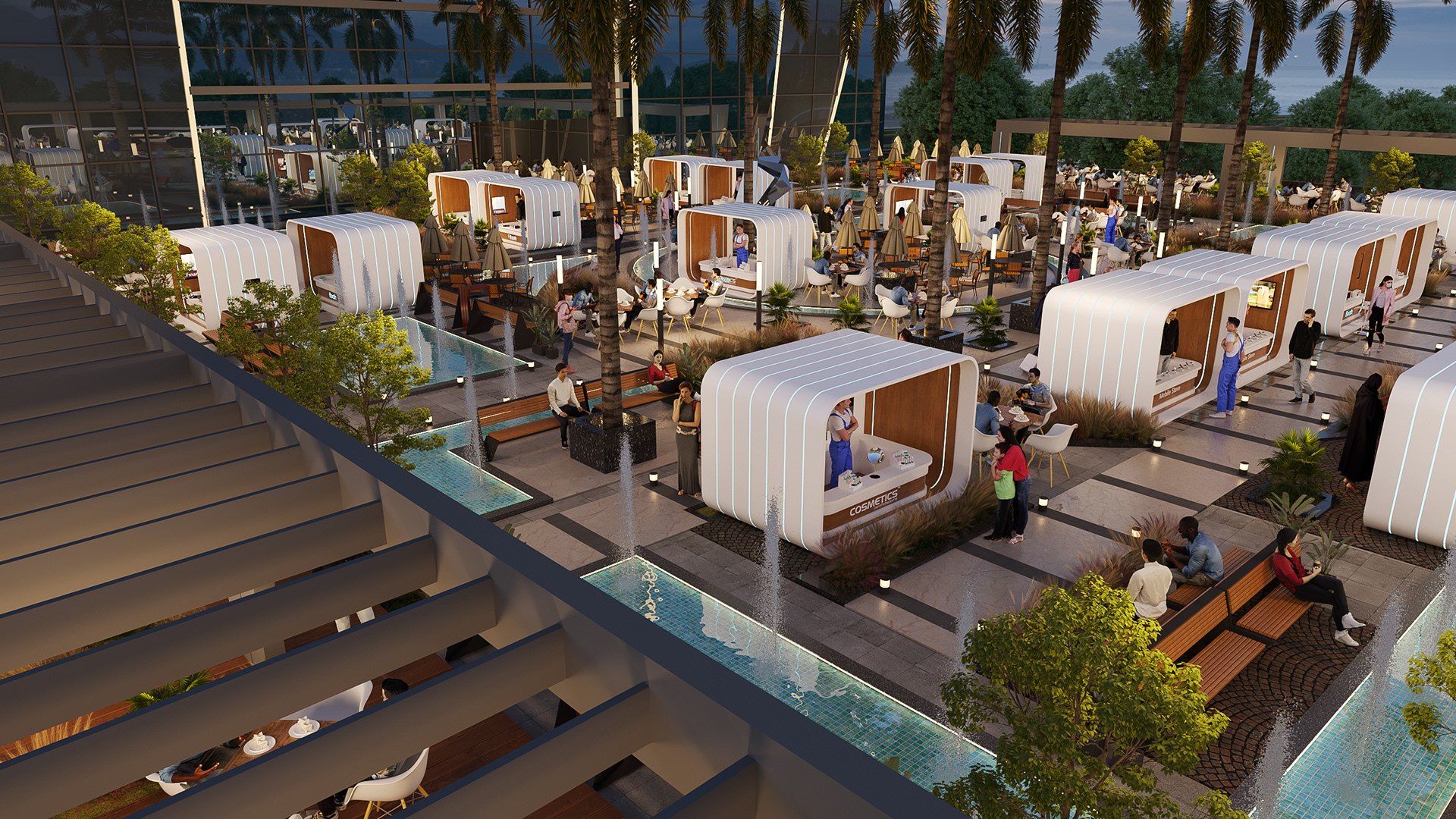 水平塔或层级塔丨埃及丨Urbanlanes Developments-15