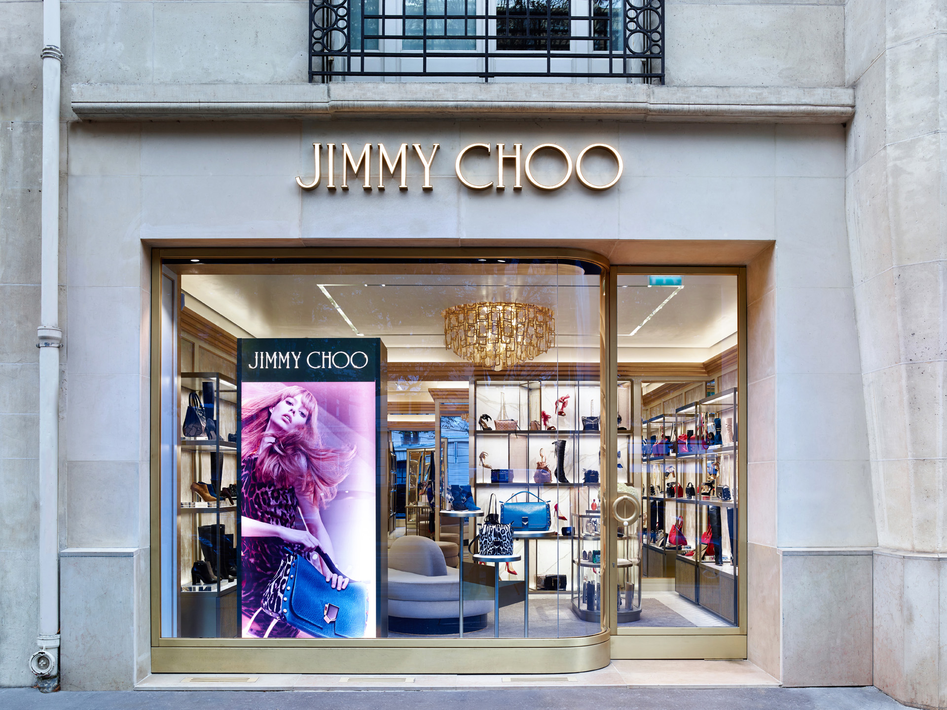 巴黎 Jimmy Choo 旗舰店 | Christian Lahoude Studio 的华丽之作-7