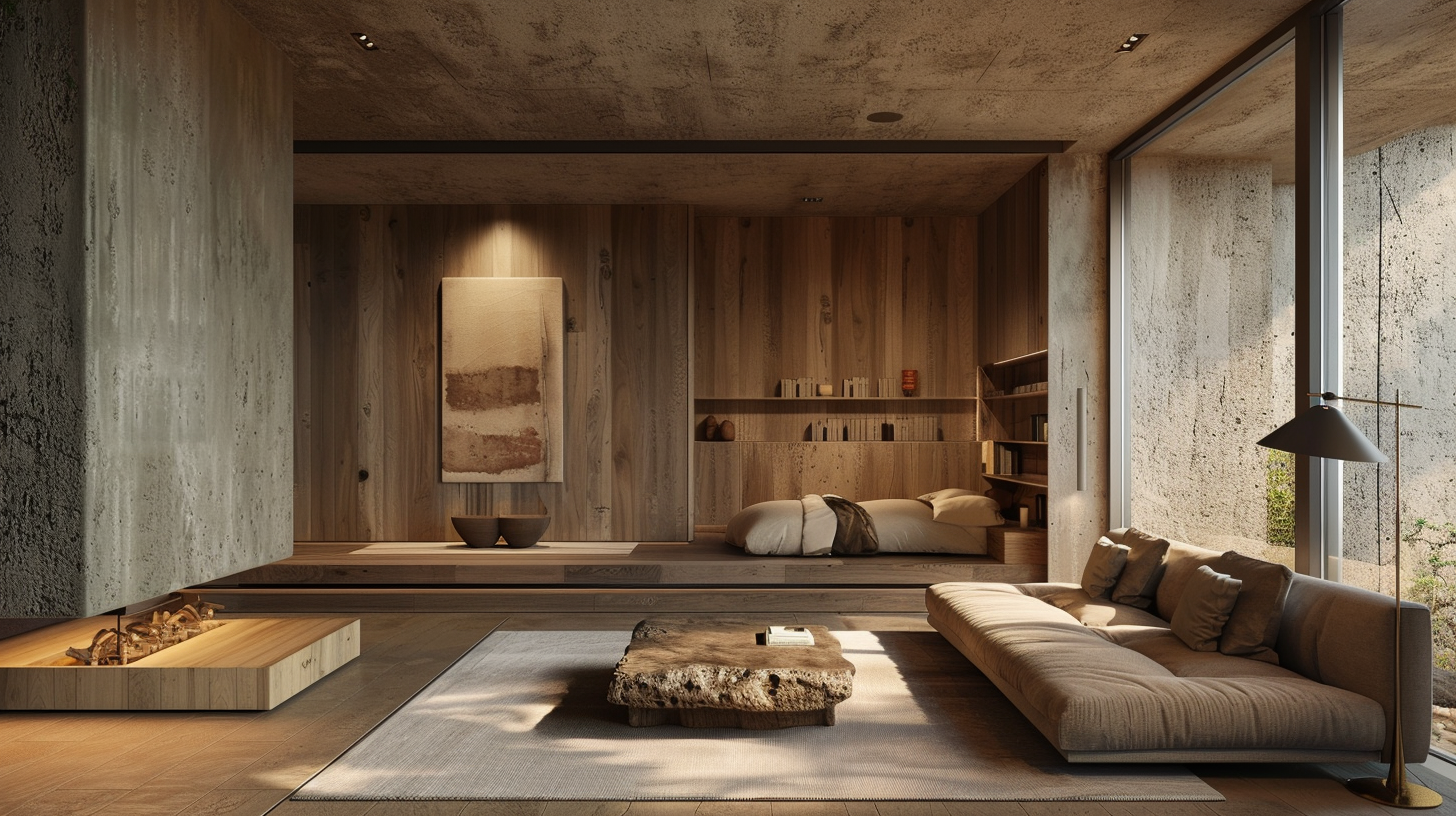 侘寂（Wabi-sabi ）风格的室内设计-56