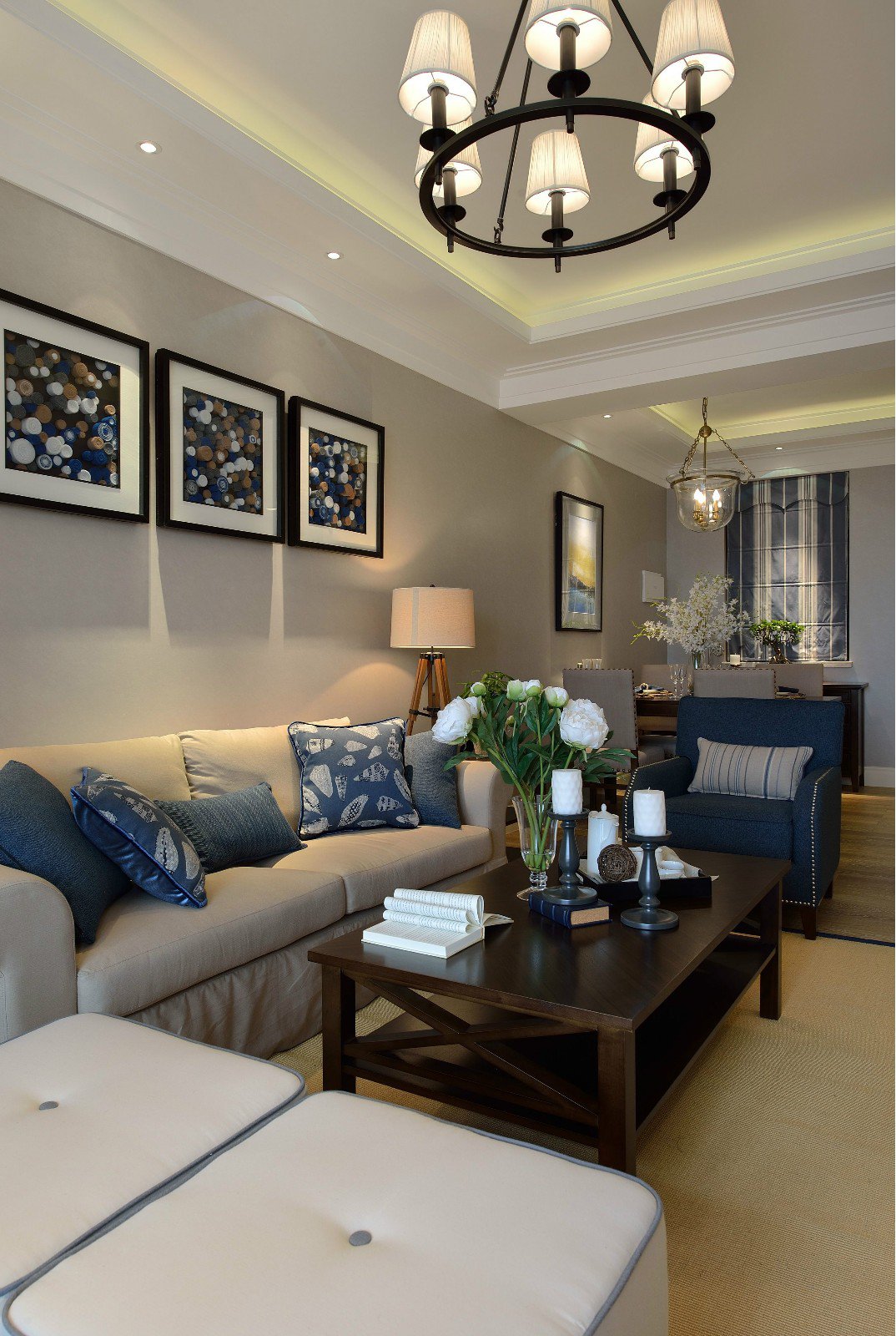 一度空间丨正荣御品高层样板房A1户型-3