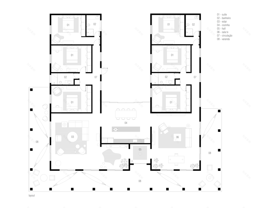 皮涅罗农场丨巴西丨Equipe Lamas-17