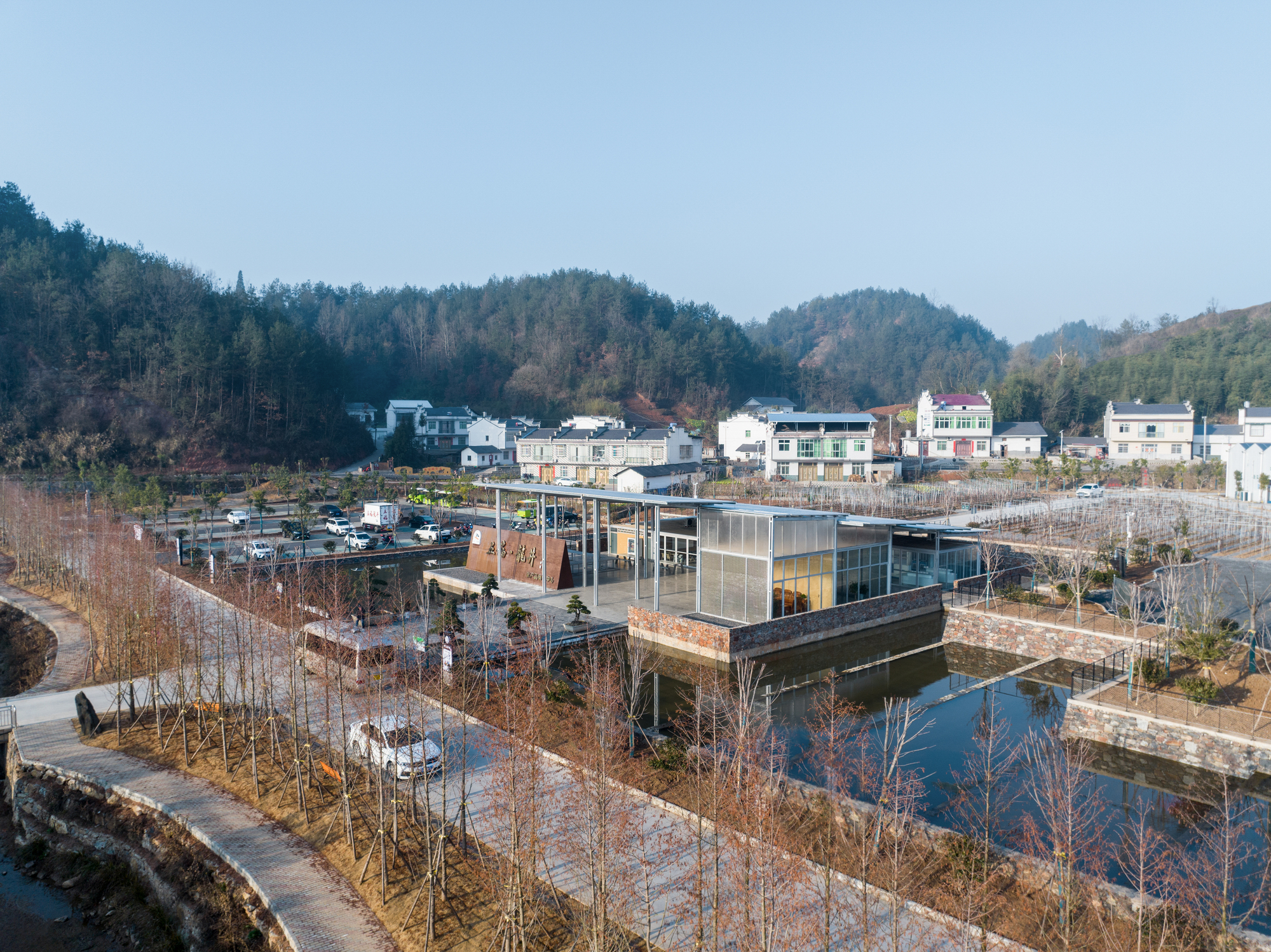 五福龙井农产品展览中心丨中国湖北丨Describing Architecture Studio-14