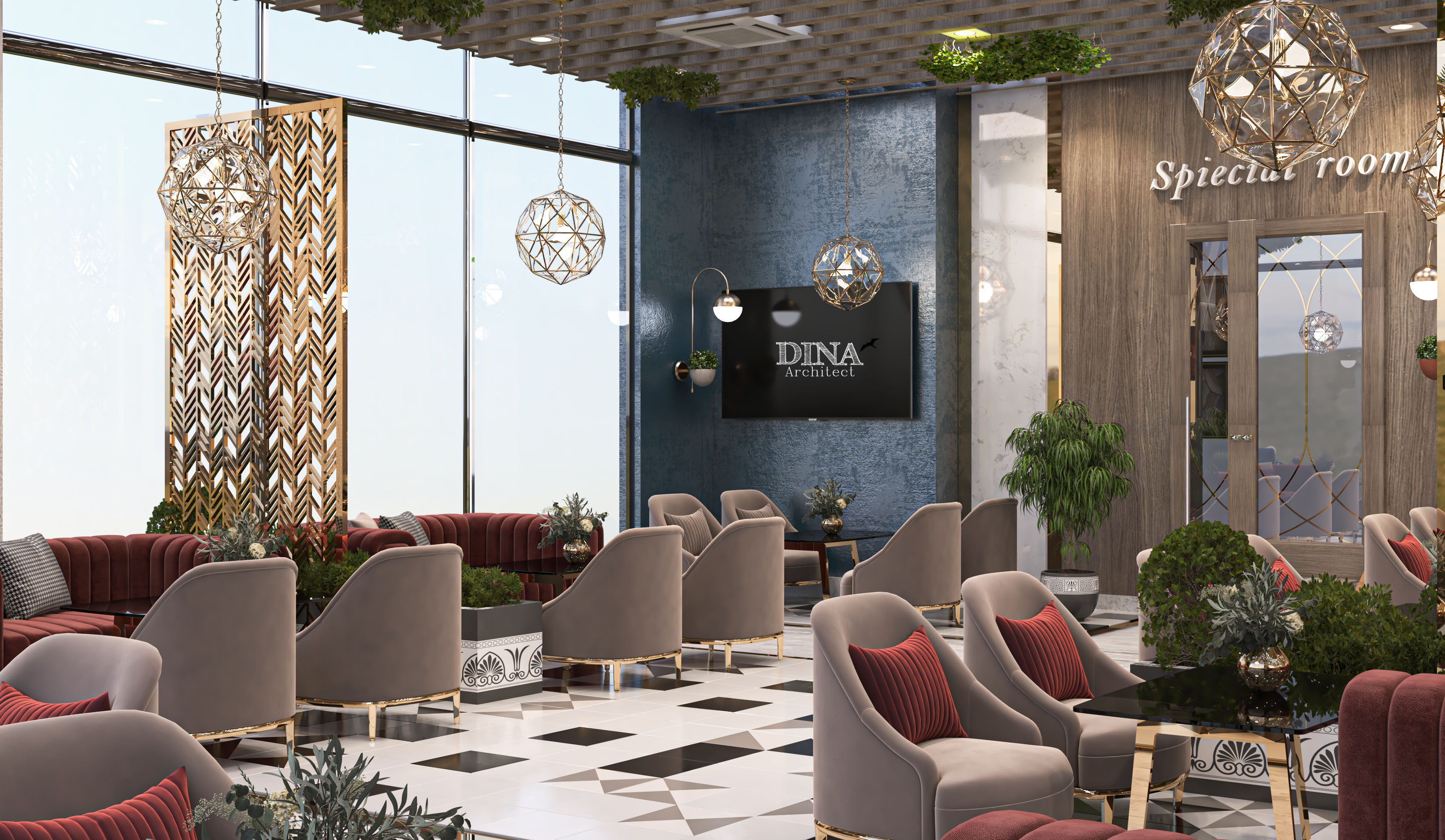 Sooad 餐厅丨沙特阿拉伯麦加丨Almamlka design-14