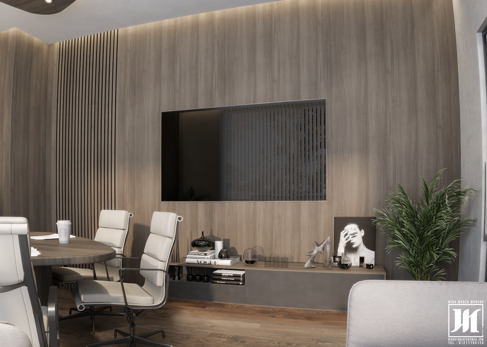 办公项目丨Arch. Mina Maged Morcos-13