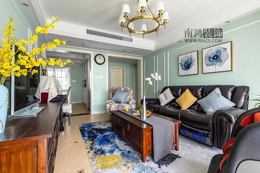 政苑小区 200㎡简美风二手房改造 | 化腐朽为神奇的设计-3