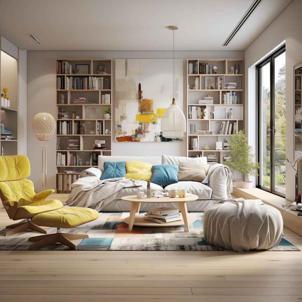 彩色世界，柔软沙发-10