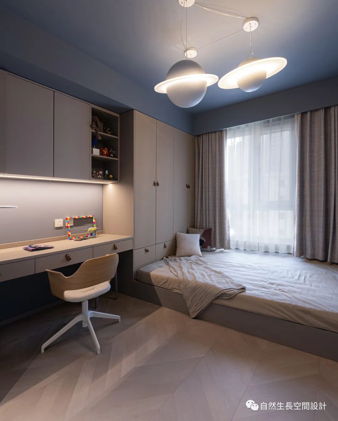 《晨曦》 现代简约风格自然生长空间设计丨自然生長空間設計-48