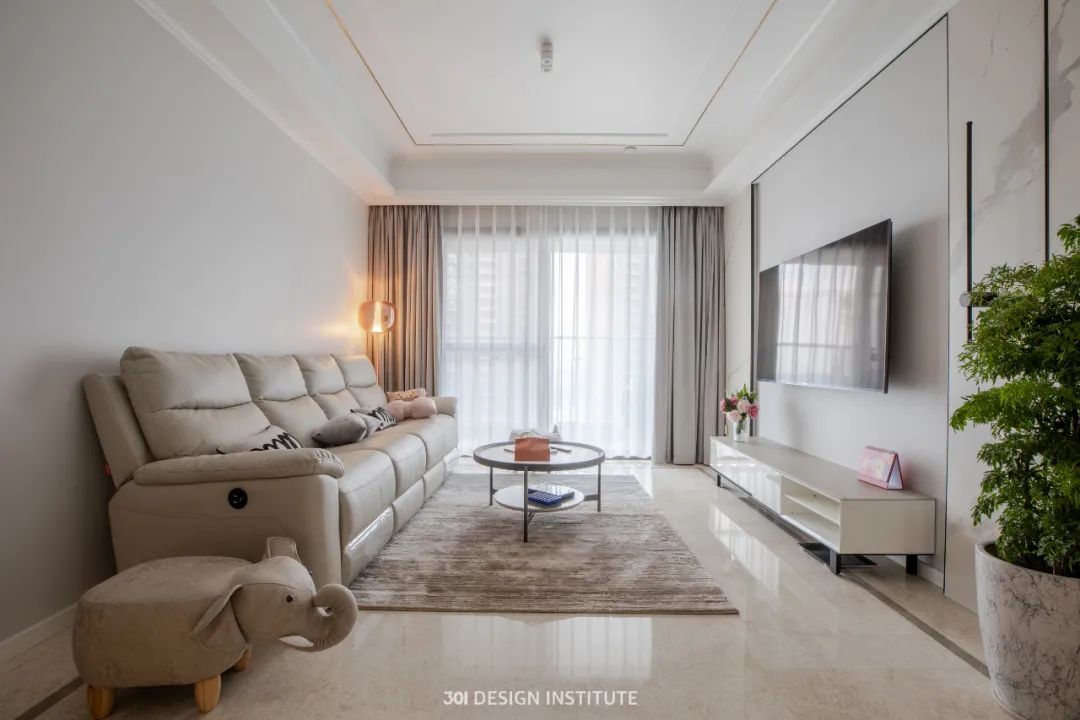 简约质朴的温馨之家丨中国佛山丨301 人居设计-15