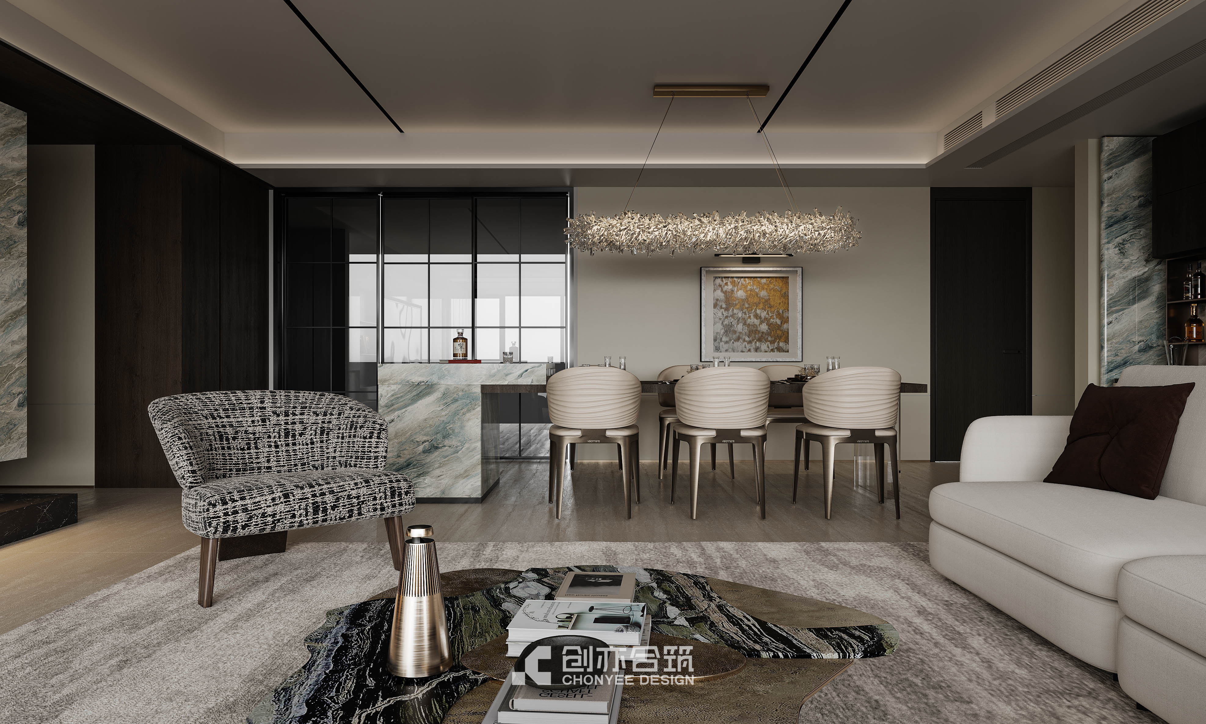 凤起麓鸣 245平丨中国长沙丨创亦合筑CHONYEE DESIGN-2