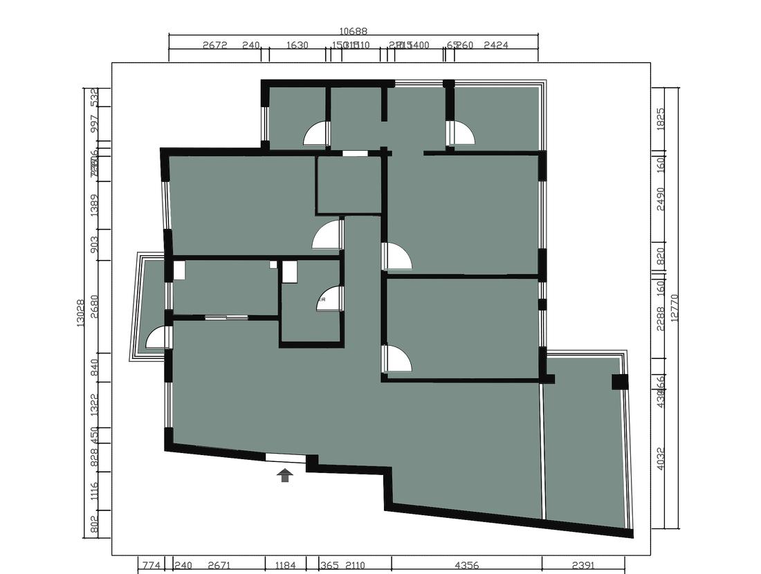 复古墨绿下的秘密乐园-0