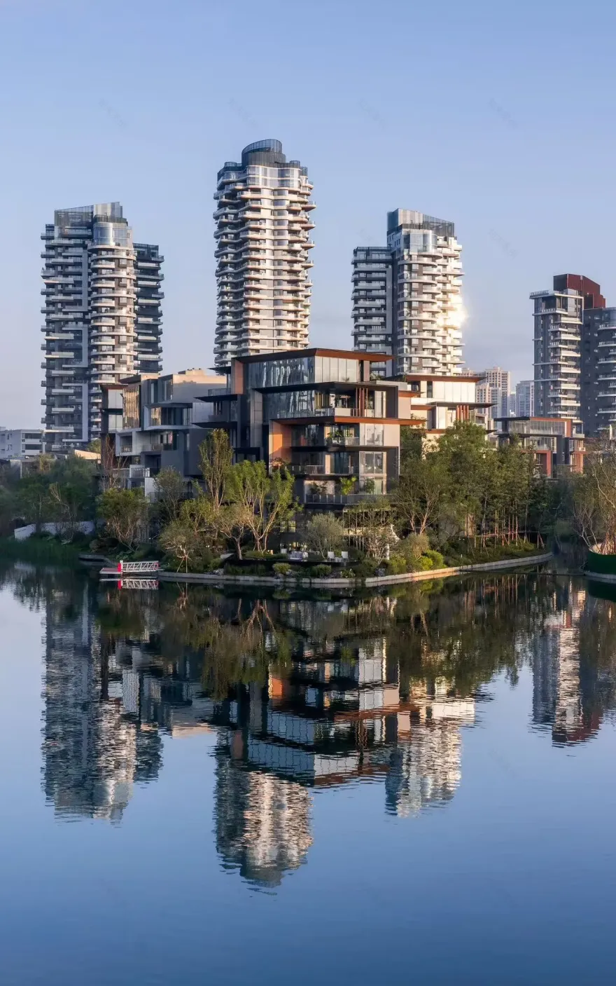 麓湖黑鉐岛别墅设计丨中国成都丨孟也-20