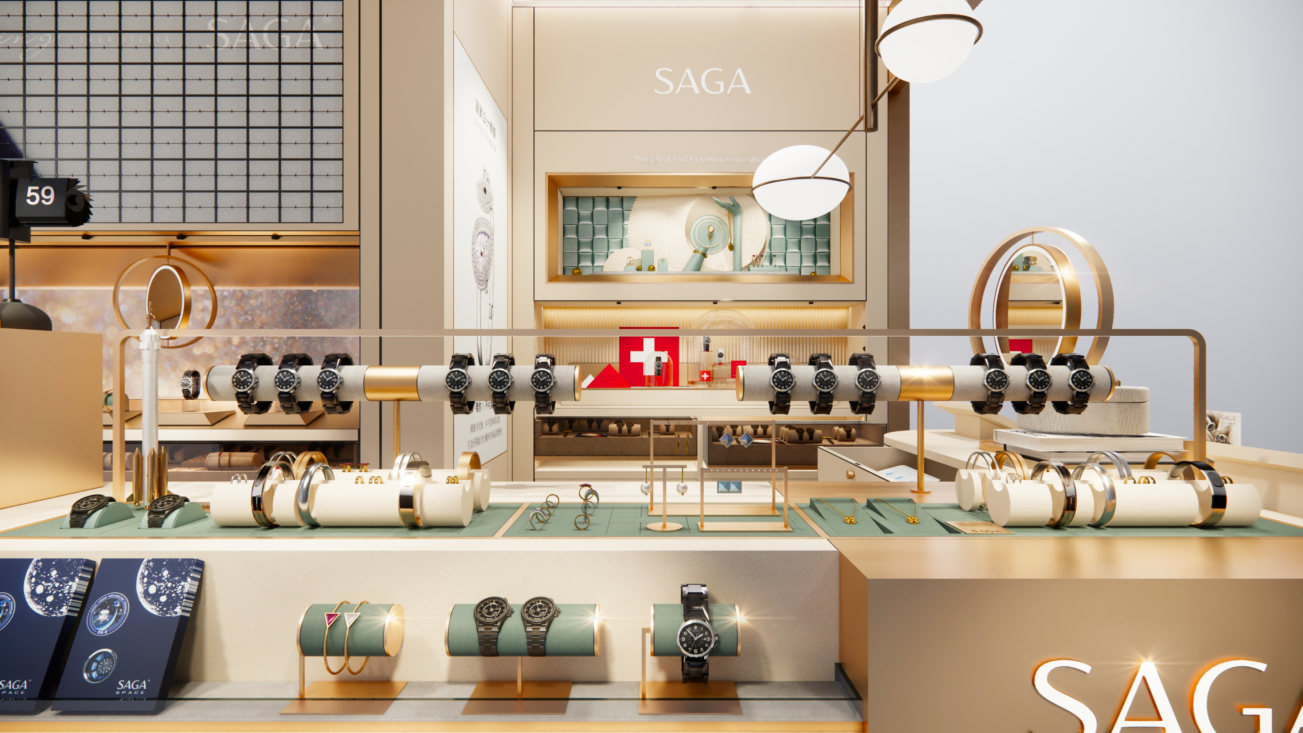 得利钟表体验展厅丨中国广东丨D&M店与面-79