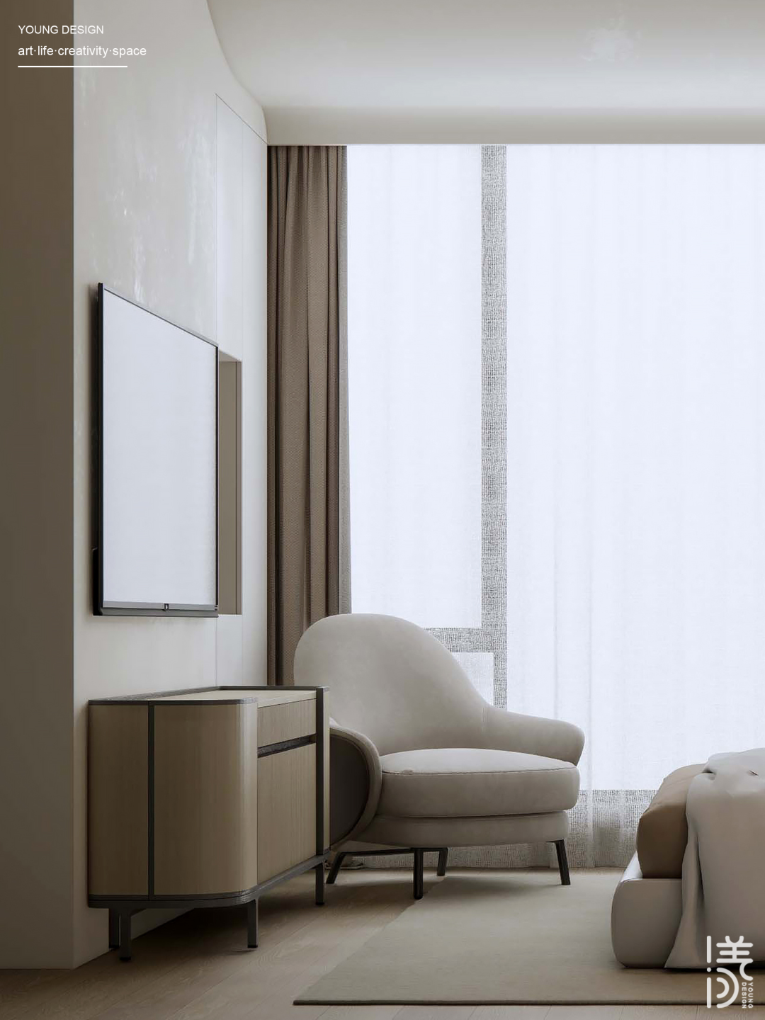 现代极简的多口之家丨深圳漾空间设计有限公司-61