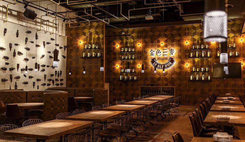 中壢店金色三麥，狂野立體空間的設計魅力-19