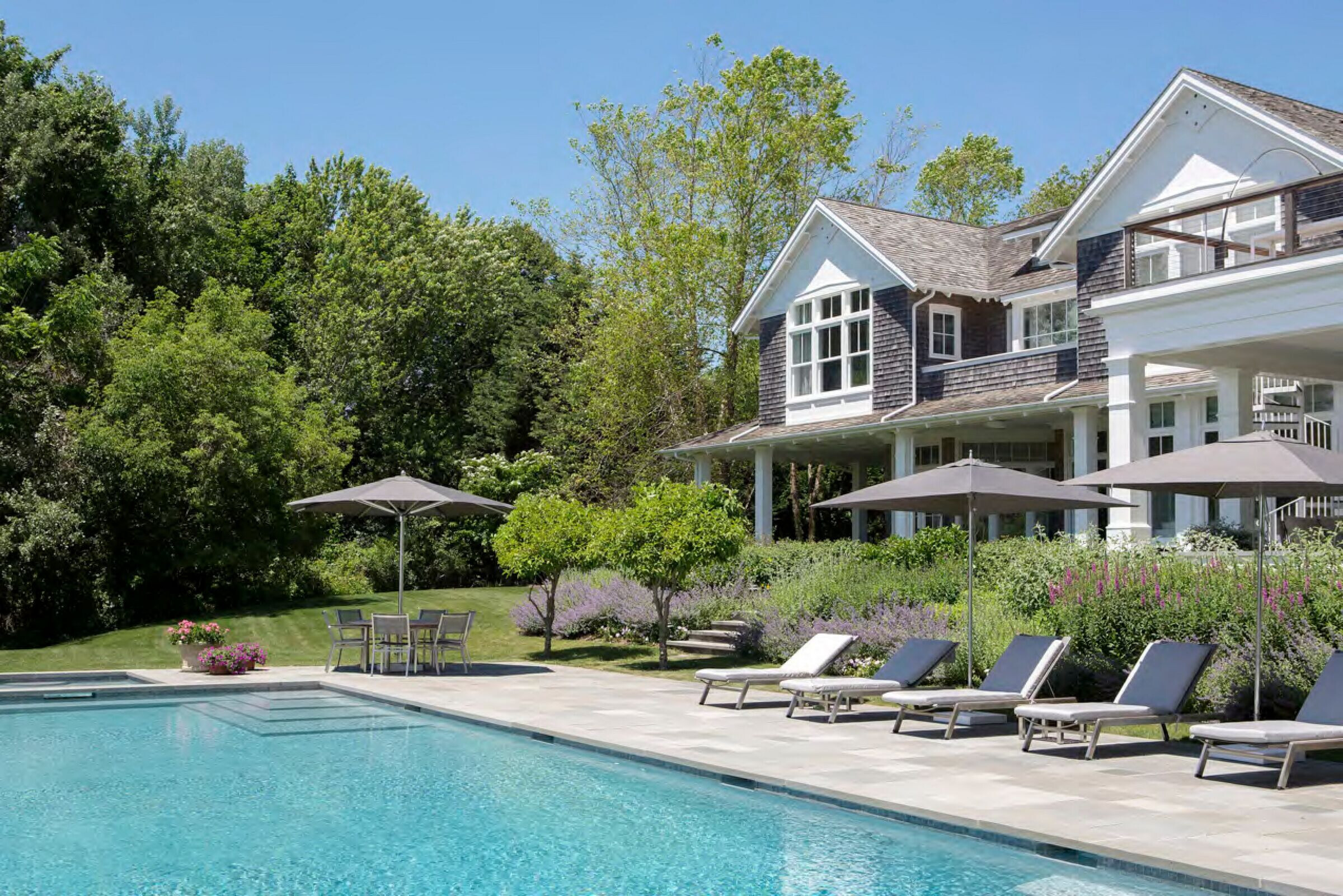 纽约汉普顿度假别墅，打造清新海洋风-68