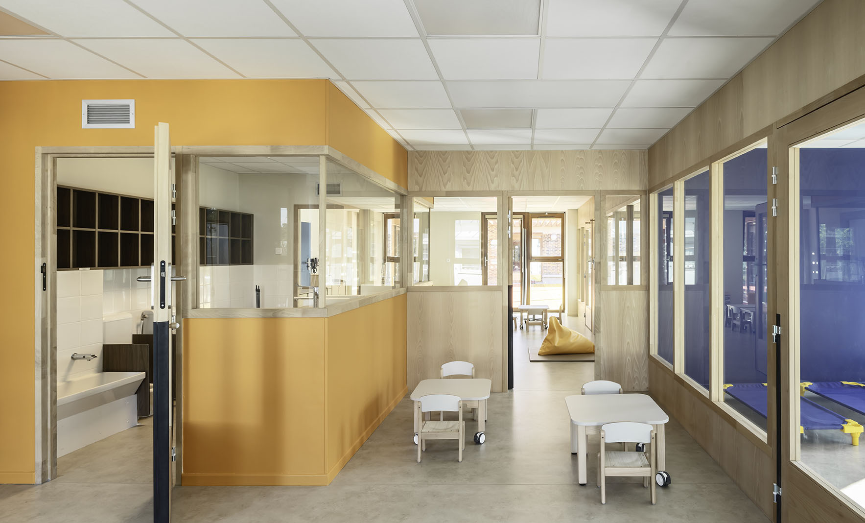 Ma· Jacob 托儿所丨法国巴黎丨Olivier Palatre architectes-30