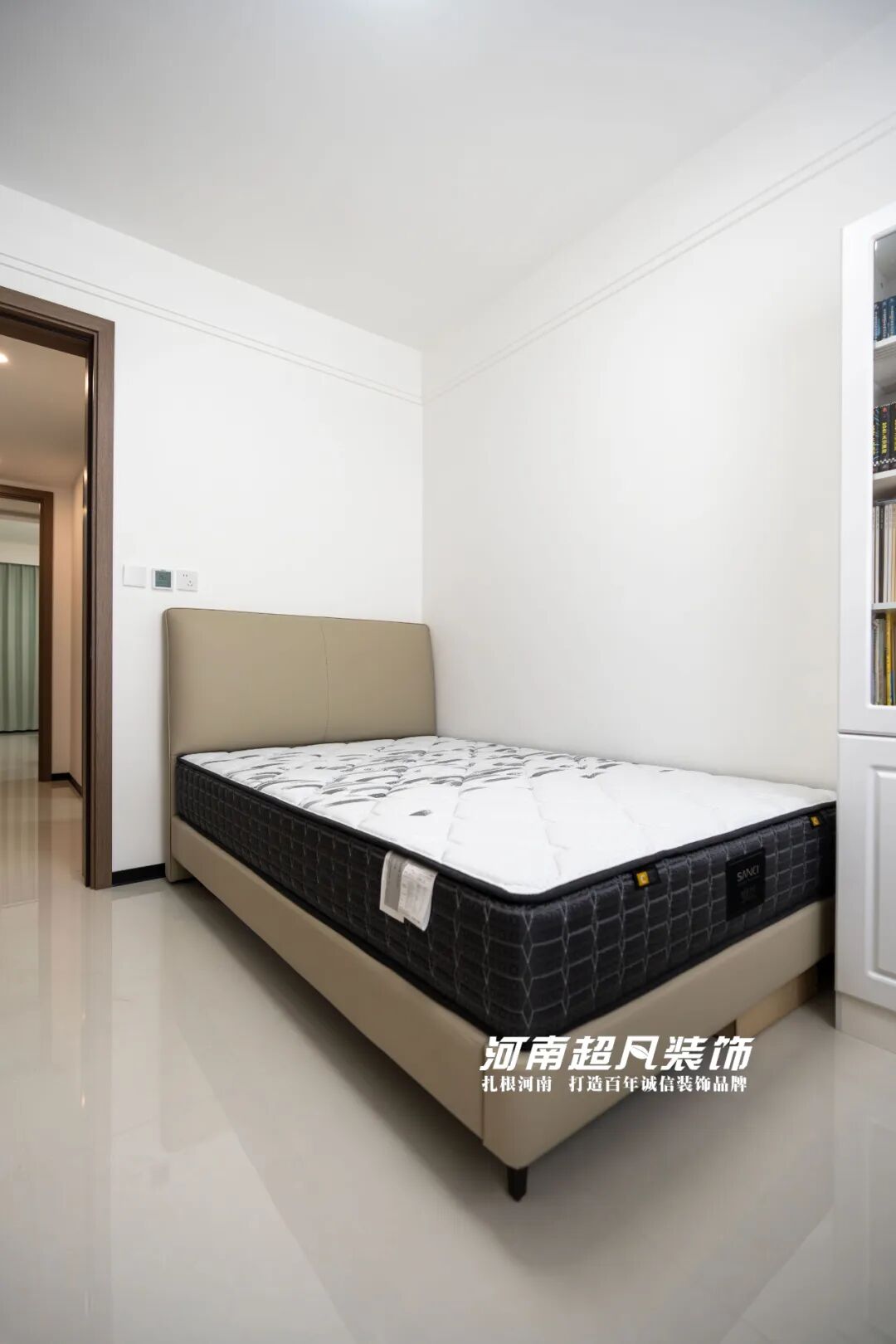 完工首发丨二七区中铁电气化家园，128㎡现代简约，让空间回归纯粹-175