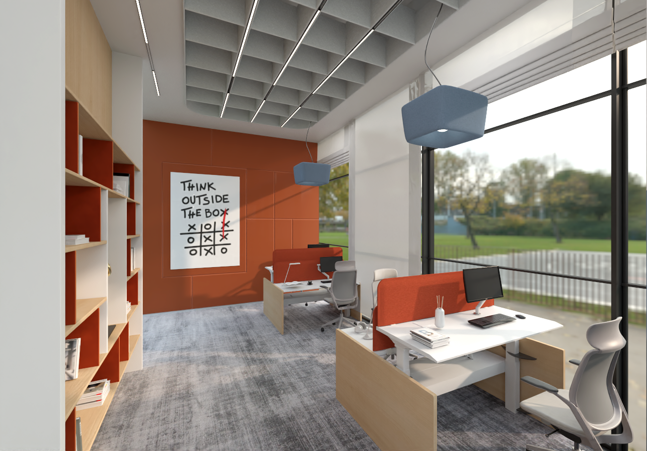 企业联合办公空间设计丨Helwan University-33