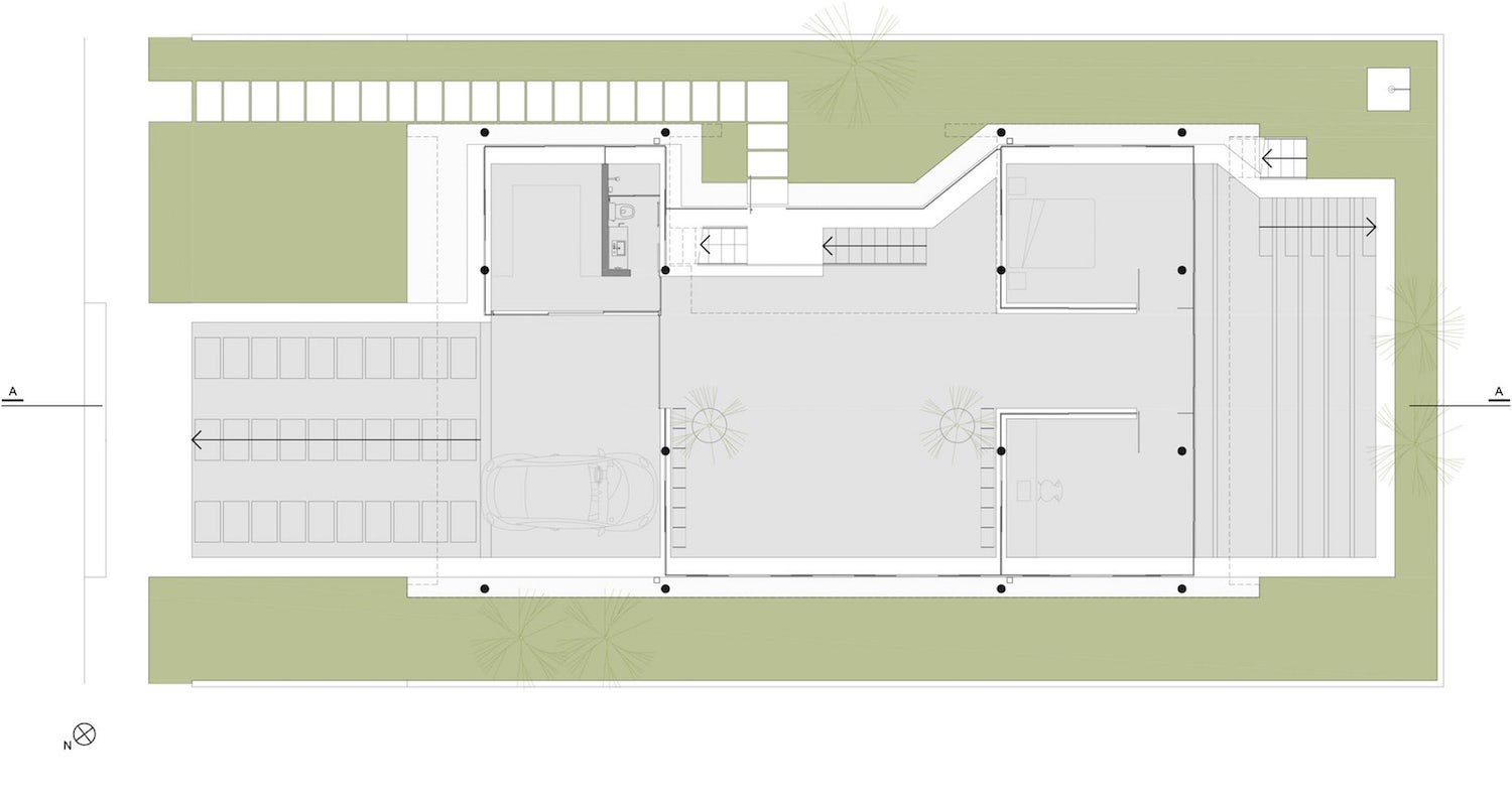 KS house project brings a spatial richness with the varying ceiling heights, large air volumes, and an improved ambient comfort   Page 2 of 2   CAANdesign  Architecture and home design blog-1