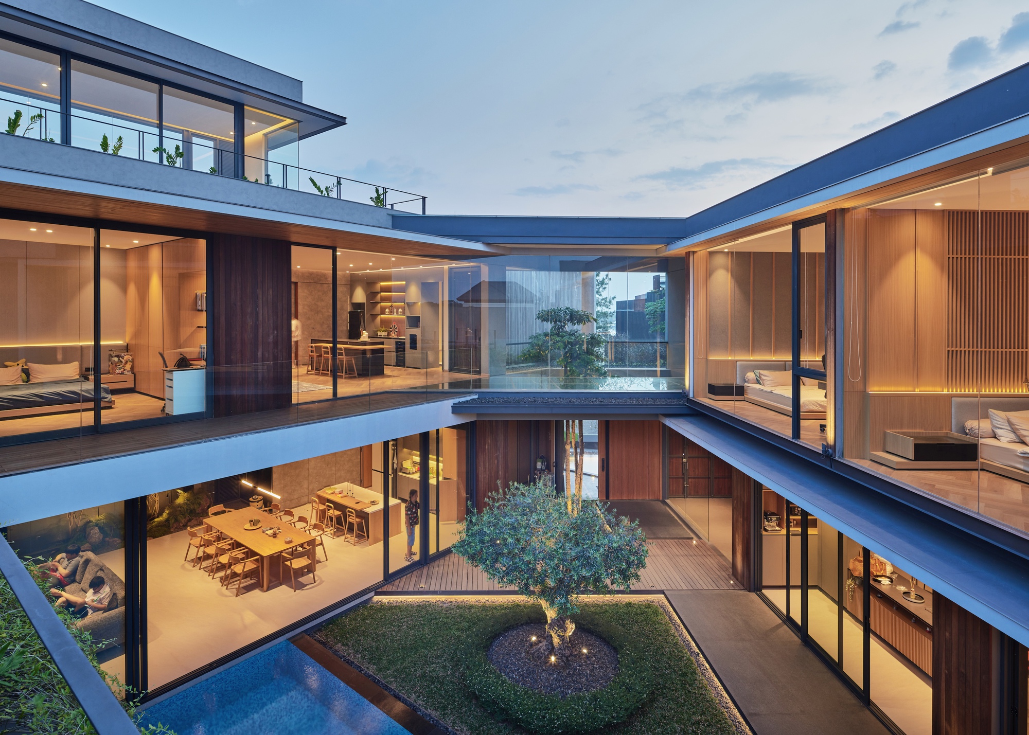 别墅景观丨印度丨Rakta Studio-33