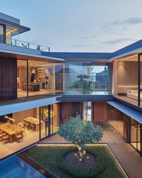 别墅景观丨印度丨Rakta Studio