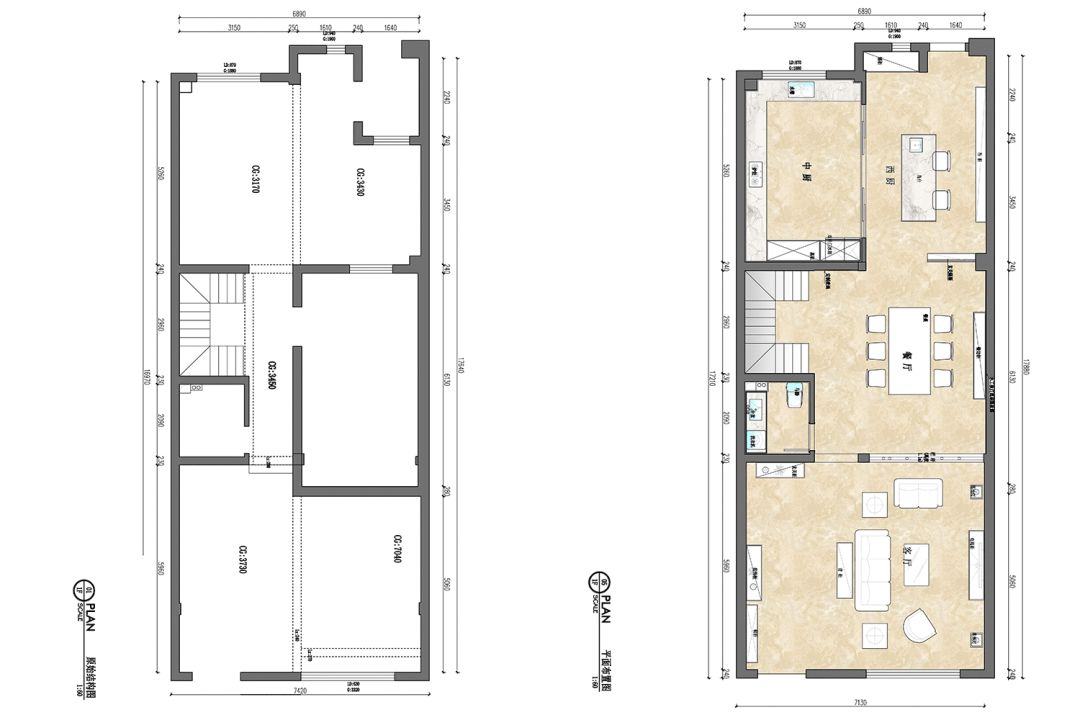 苏州璞缇墅 377㎡简美风格别墅设计，温馨活力空间-11