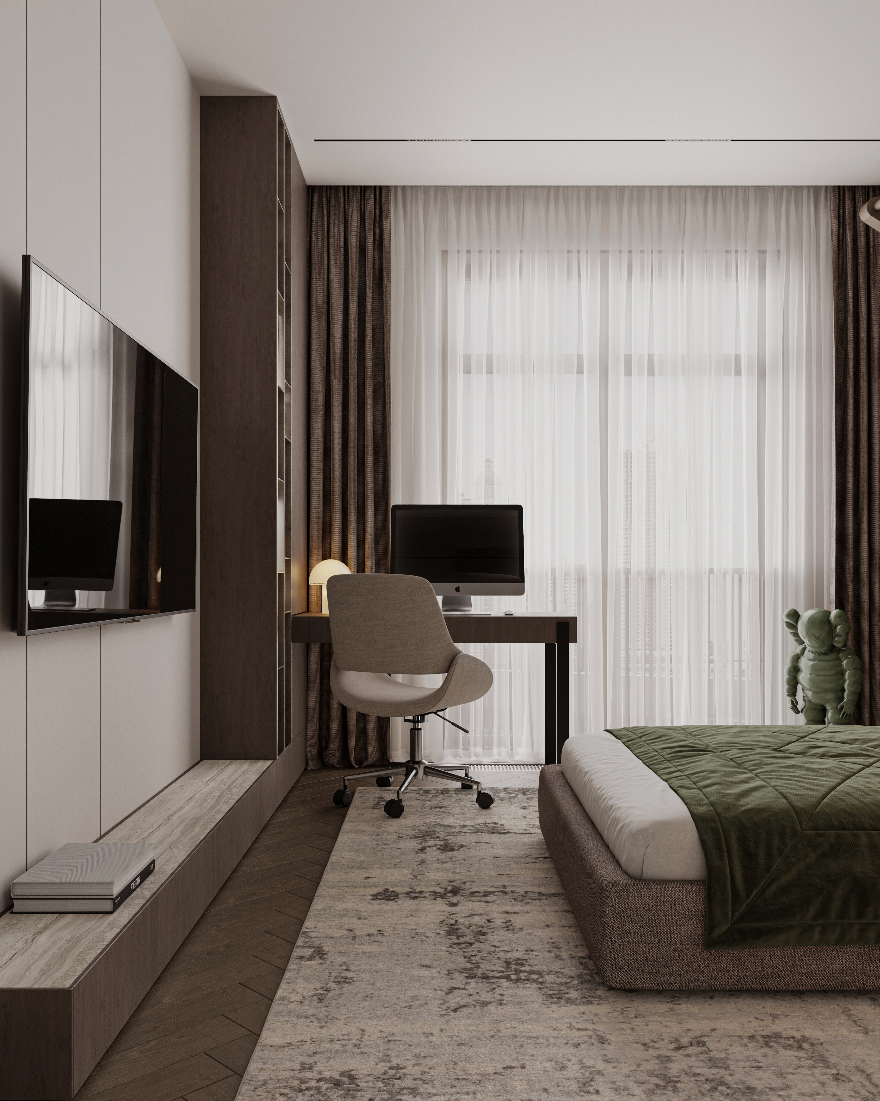 日落男孩卧室丨Sher.Architects-8