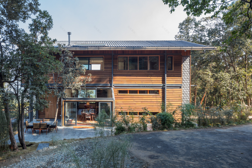 森林中的别墅丨印度丨Studio Lotus-45