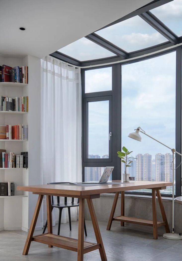 国博新城阳光书房双餐厅设计-15