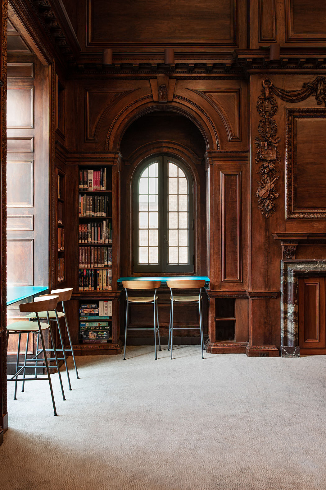 Convent of the Sacred Heart Library: Restoring Historic Charm-6