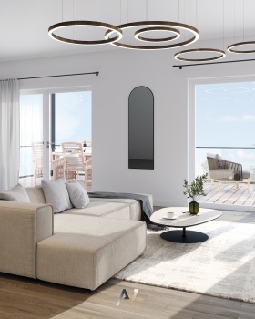 阁楼公寓效果图项目