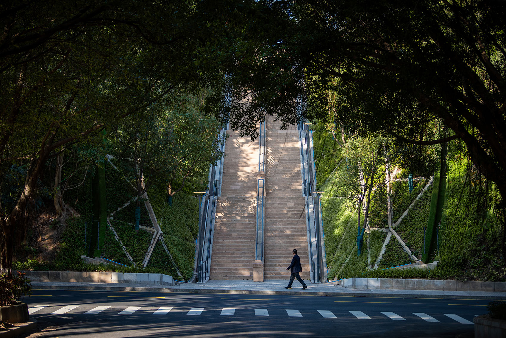 华南理工大学（五山校区）百步梯两侧边坡修缮加固工程，广州 / 华南理工大学建筑设计研究院有限公司，环境艺术设计一所-31