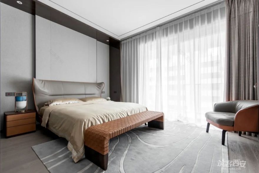 曲江玫瑰园·刘雅娟的大平层艺术装扮丨中国西安丨様家荟·御点软装设计中心-77