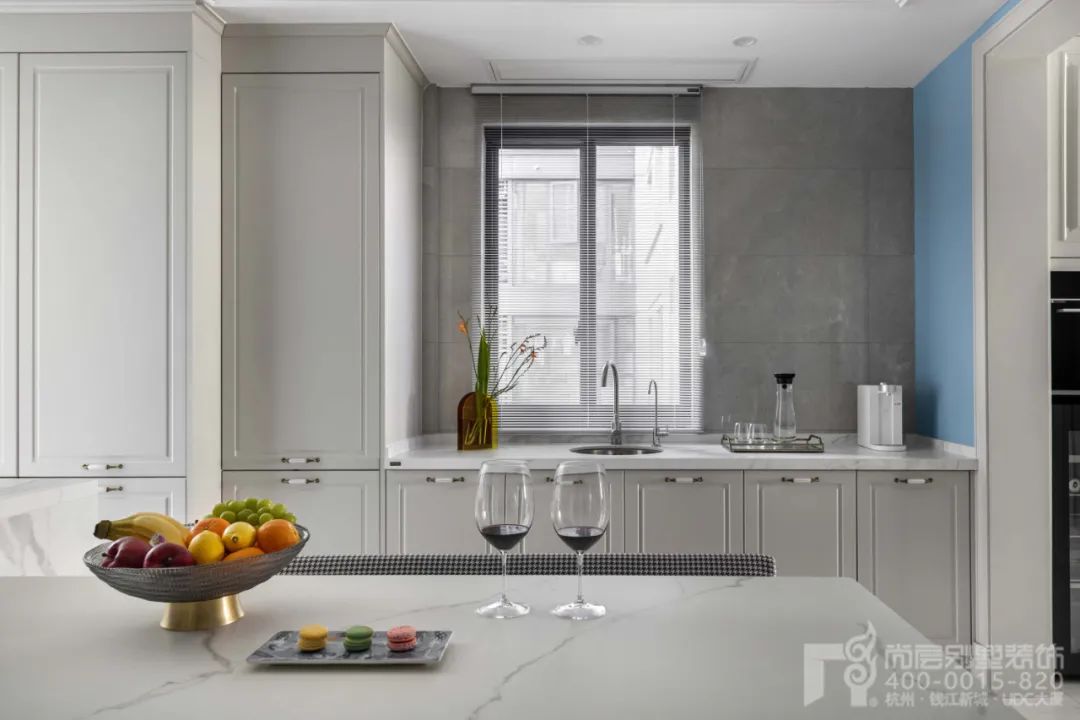 现代美式温馨舒适别墅设计丨中国杭州丨尚层别墅装饰-35