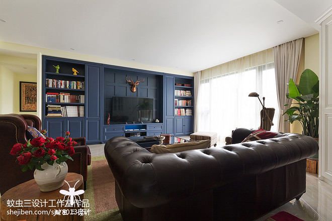 40万元四居及以上140平米装修案例·萃取旧时光-15