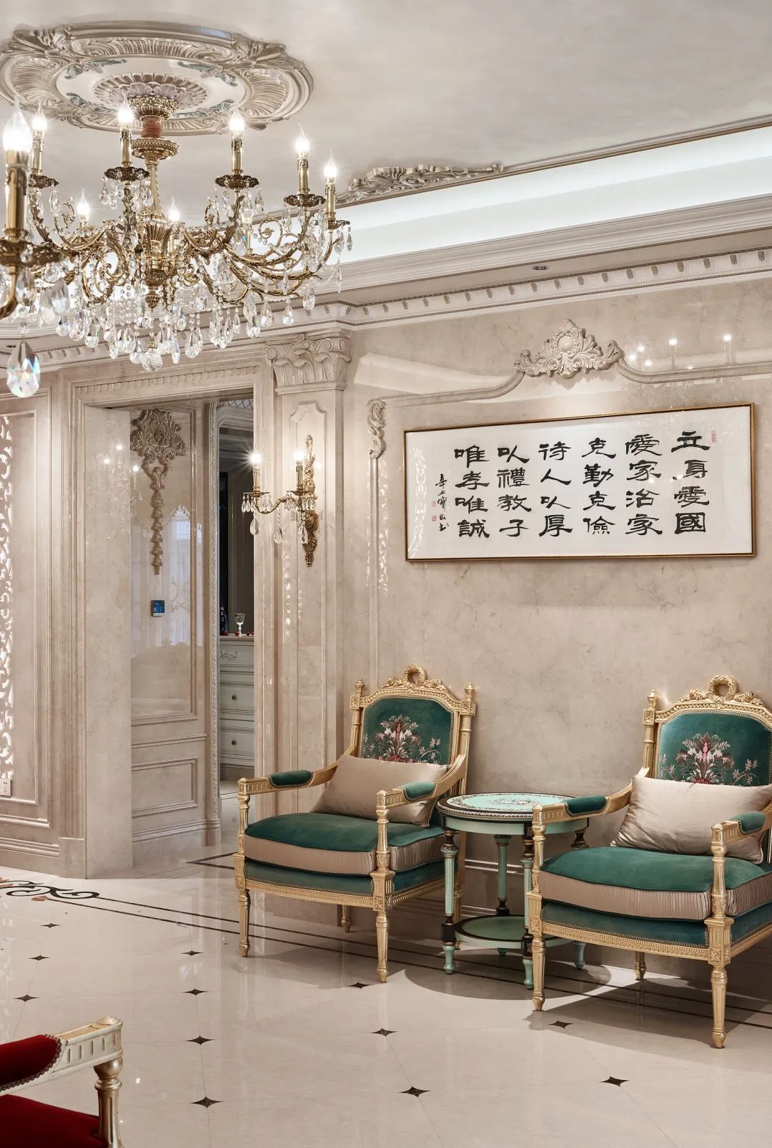 法式别墅丨中国上海丨尚层装饰-33