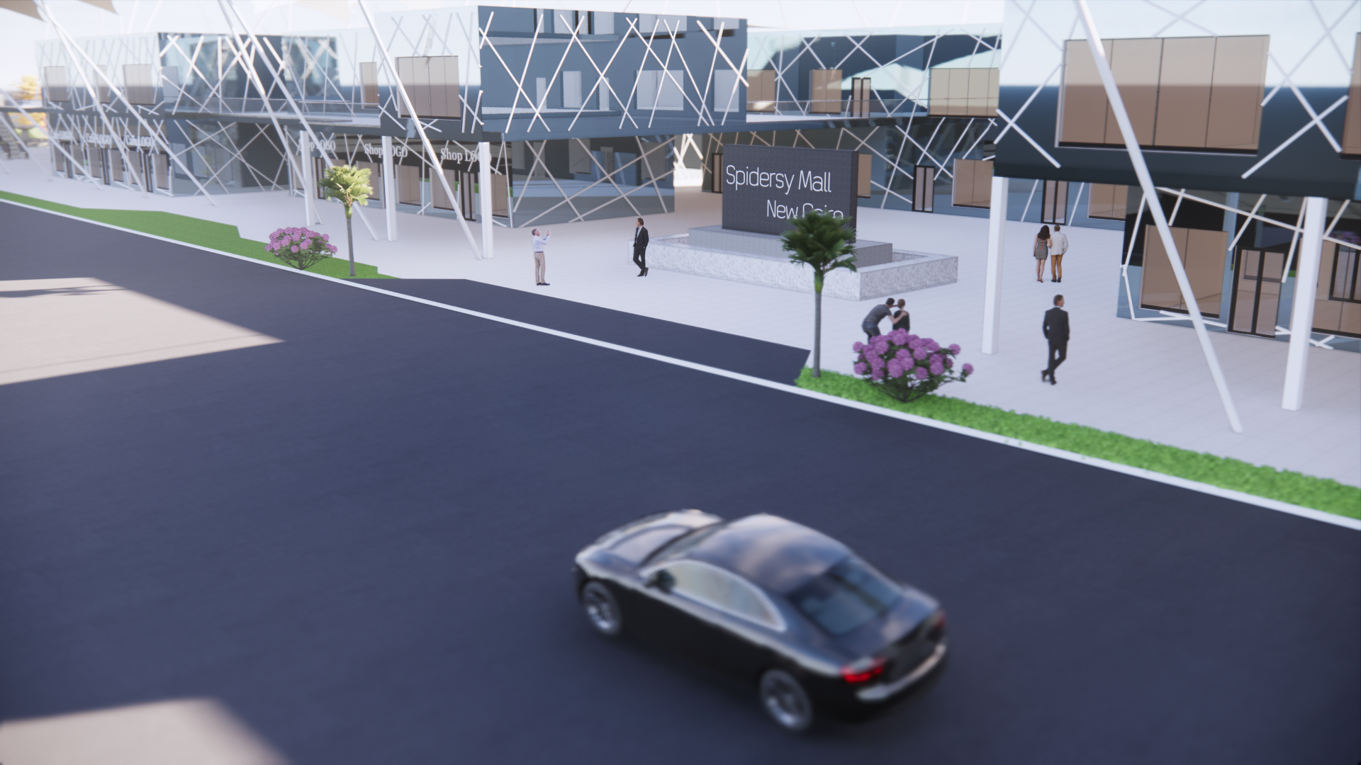 Spidersy Mall I Building Type Design Studio 2021.-2