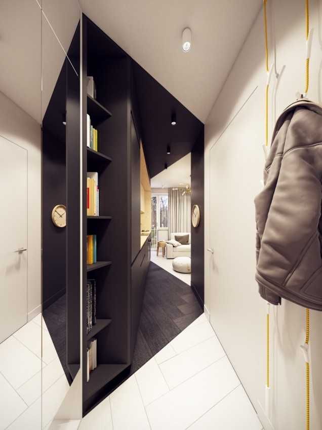 Маленькие Квартиры студии до 30 м2 (7 проектов) - Фото и планировка-30