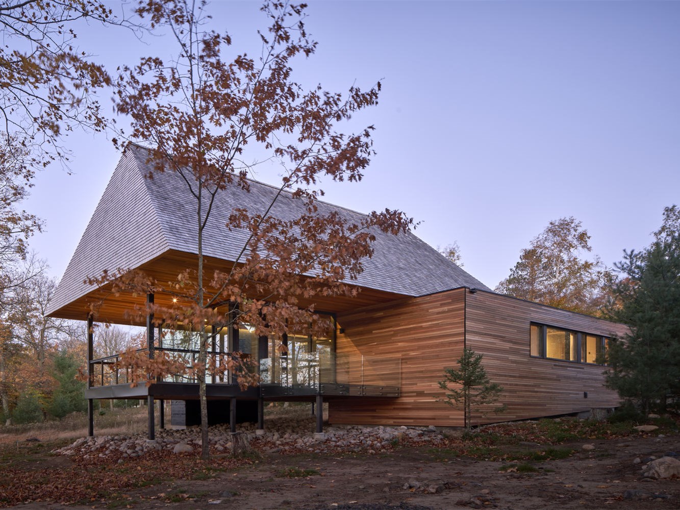 加拿大 Bigwin Island Club 客舱丨MacKayLyons Sweetapple Architects-5