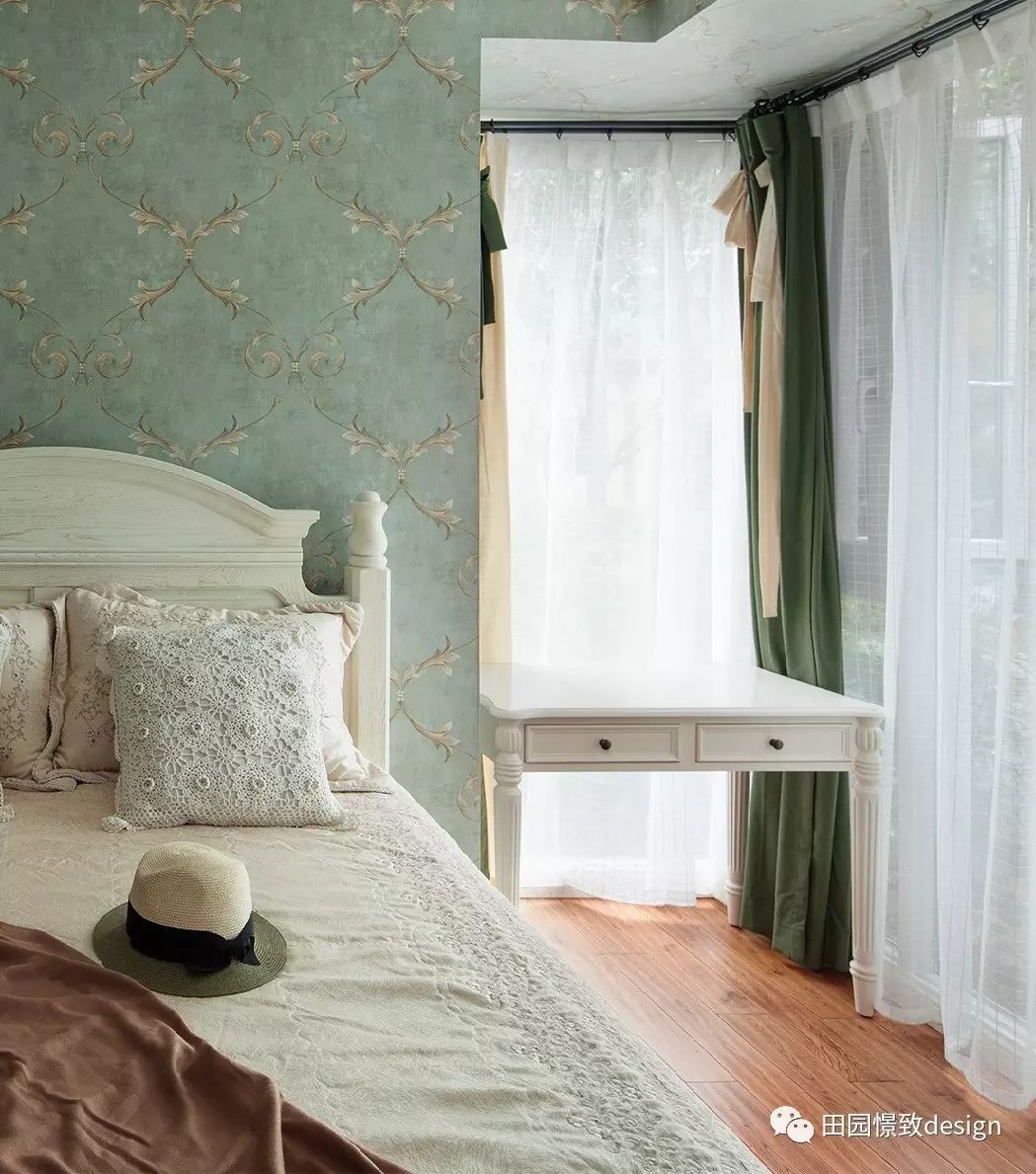 德阳凯丽景湖 130 平米美式田园旧房改造，女神的私密花园-41