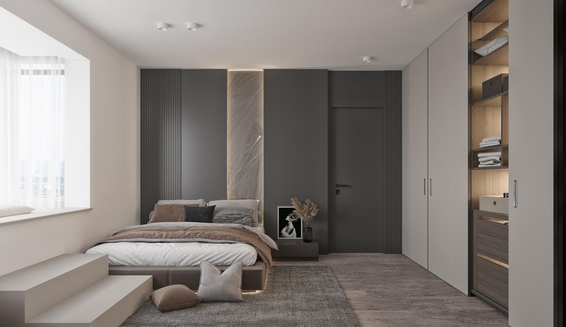 现代简约风 130㎡大气住宅设计-6