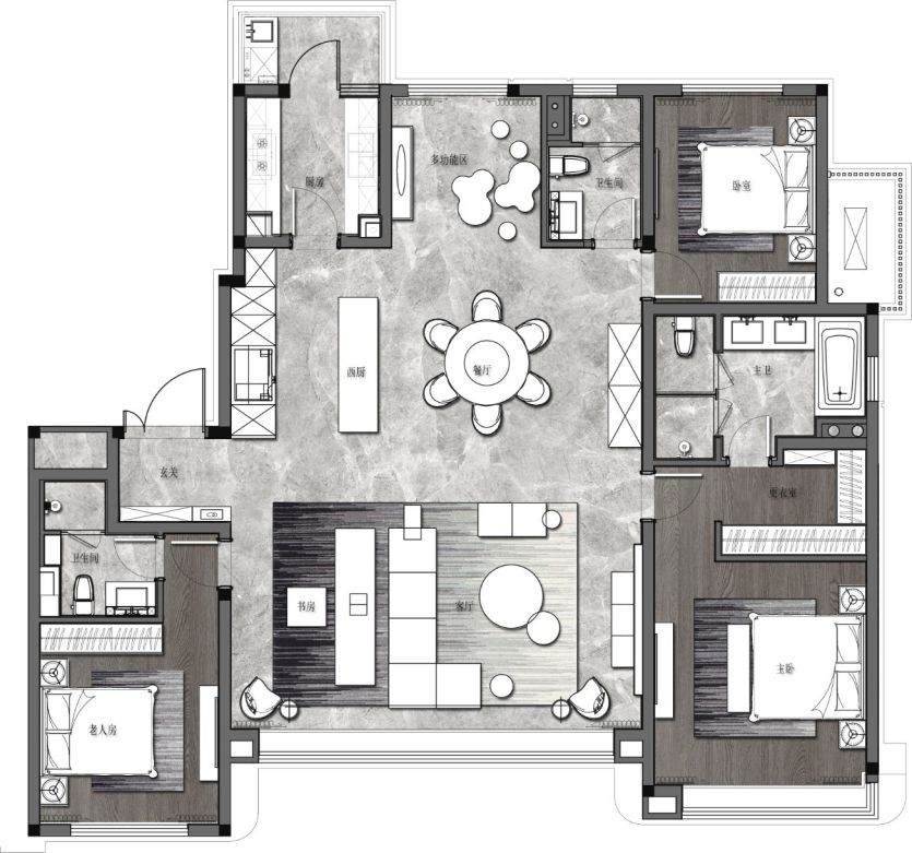 中国铁建·西派时代大平层,科技、人性化设计打造理想人居-27