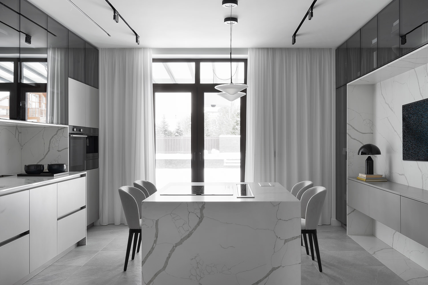 带附属建筑和螺旋楼梯的艺术住宅丨俄罗斯丨“АБ 80,88”工作室 安娜·谢尔盖延科-17