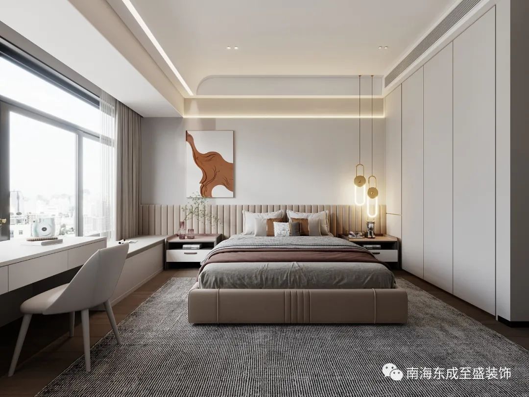 佛山绿岛明珠 · 现代简约舒适家居空间设计丨中国佛山丨佛山市南海东成至盛装饰有限公司-35