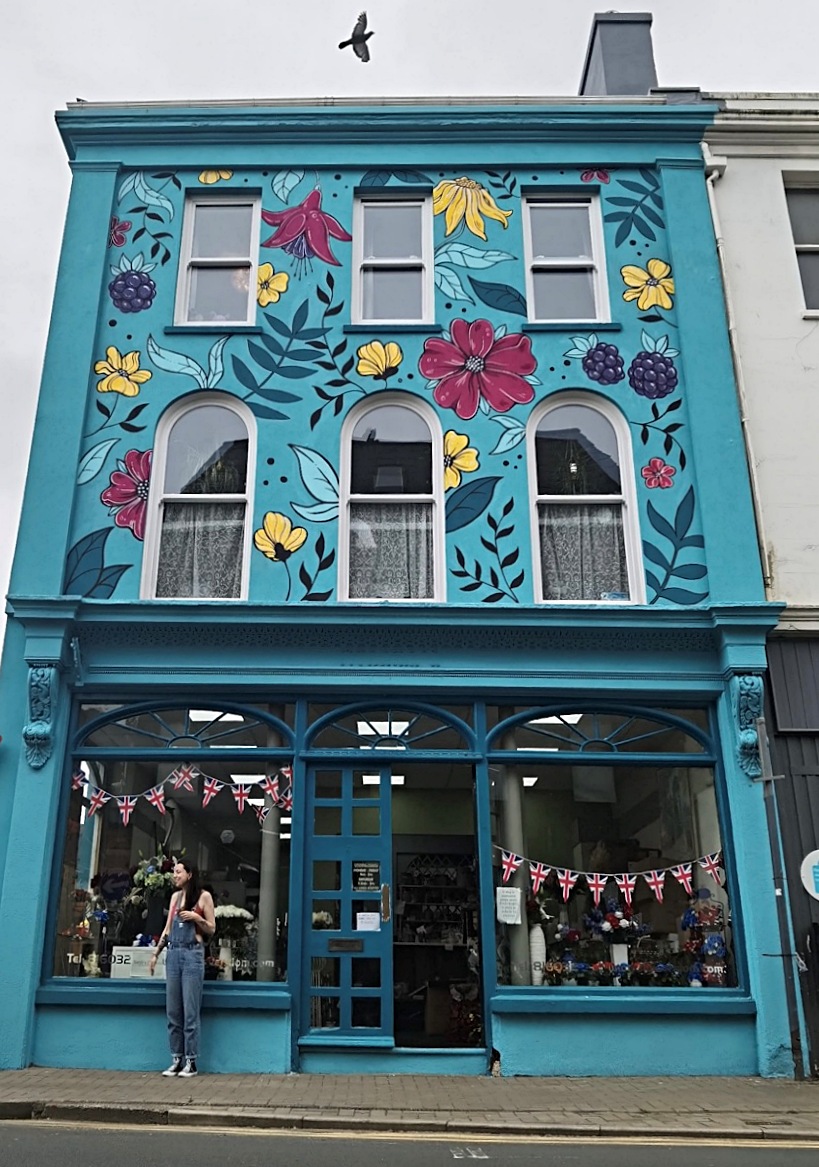 Isle of Man的花卉壁画项目丨Karolina Pawłowska-21