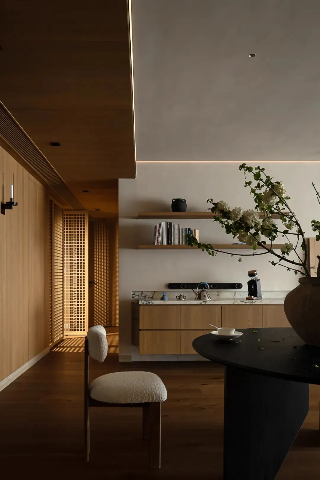 私宅设计：380㎡东方自然主义，引绿构景，四季漫生趣-63