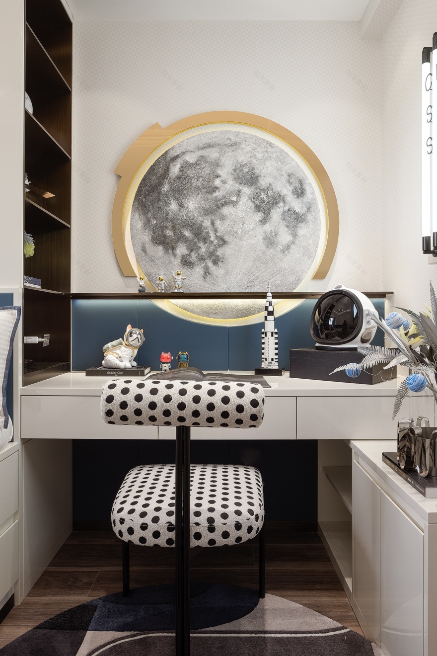 扬州天悦景园样板间丨中国扬州丨石间设计-48